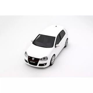 VOLKSWAGEN VW GOLF V GTI EDITION 30 CANDY WHITE 2007 OttO mobile 1:18 Resinemodell (Türen, Motorhaube... nicht zu öffnen!)